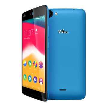 Wiko RAINBOW JAM 12,7 cm (5") Doppia SIM Android 5.1 3G 1 GB 8 GB 2000 mAh Blu