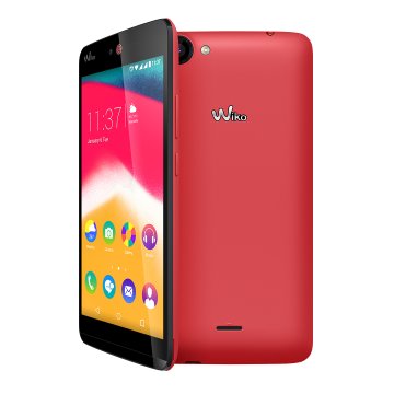 Wiko RAINBOW JAM 12,7 cm (5") Doppia SIM Android 5.1 3G 1 GB 8 GB 2000 mAh Rosso