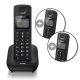 Brondi BEST TRIO Telefono DECT Nero 2