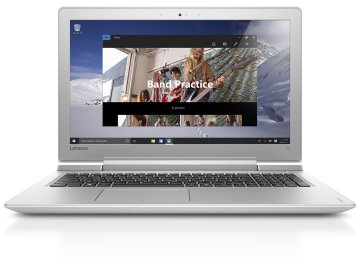 Lenovo IdeaPad 700 Intel® Core™ i7 i7-6700HQ Computer portatile 39,6 cm (15.6") Full HD 16 GB DDR4-SDRAM 1 TB HDD NVIDIA® GeForce® GTX 950M Windows 10 Home Bianco