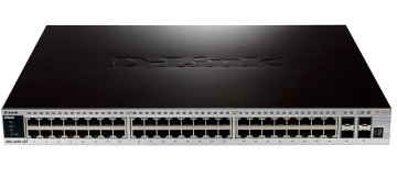 D-Link DGS-3420-52T switch di rete Gestito L2 Nero