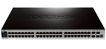 D-Link DGS-3420-52P switch di rete Gestito L2 Supporto Power over Ethernet (PoE) Nero