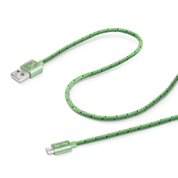 Celly 1.0M USB - Micro USB M/M cavo USB 1 m USB A Micro-USB B Verde