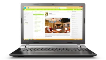 Lenovo IdeaPad 100-15IBY Intel® Celeron® N2840 Computer portatile 39,6 cm (15.6") 4 GB DDR3L-SDRAM 500 GB HDD Nero