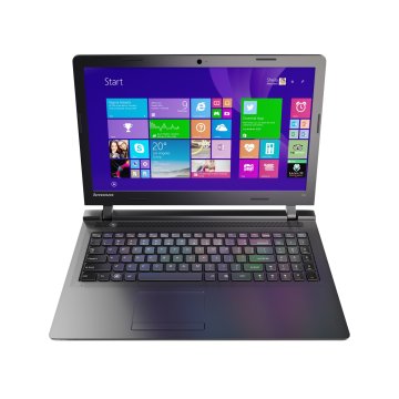 Lenovo IdeaPad 100-15IBD Intel® Core™ i5 i5-5200U Computer portatile 39,6 cm (15.6") 4 GB DDR3L-SDRAM 500 GB HDD Wi-Fi 4 (802.11n) Windows 10 Home Nero