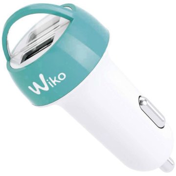 Wiko :91822 Universale Turchese, Bianco Accendisigari Auto