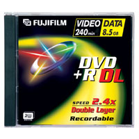 Fujifilm DVD+R Double Layer 8,5 GB DVD+R DL 10 pz