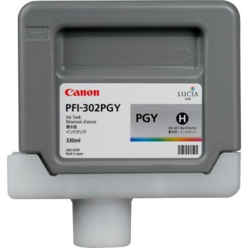 Canon PFI-302PGY cartuccia d'inchiostro Originale Grigio per foto