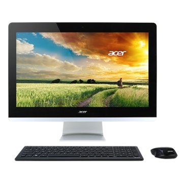 Acer Aspire Z3-710 Intel® Core™ i5 i5-4590T 60,5 cm (23.8") 1920 x 1080 Pixel Touch screen 8 GB DDR3L-SDRAM 2 TB HDD PC All-in-one Windows 10 Home Wi-Fi 5 (802.11ac) Nero, Argento