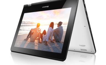 Lenovo Yoga 300 Intel® Celeron® N2840 Ibrido (2 in 1) 29,5 cm (11.6") Touch screen HD 2 GB DDR3L-SDRAM 64 GB HDD Wi-Fi 5 (802.11ac) Windows 10 Bianco