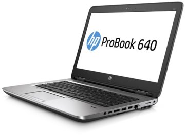 HP ProBook 640 G2 Intel® Core™ i7 i7-6600U Computer portatile 35,6 cm (14") Full HD 4 GB DDR4-SDRAM 1 TB HDD Wi-Fi 4 (802.11n) Windows 7 Professional Nero, Argento