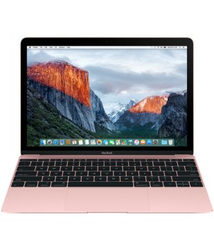 Apple MacBook Intel® Core™ m3 m3-6Y30 Computer portatile 30,5 cm (12") 2K Ultra HD 8 GB LPDDR3-SDRAM 256 GB Flash Wi-Fi 5 (802.11ac) Mac OS X 10.11 El Capitan Rosa