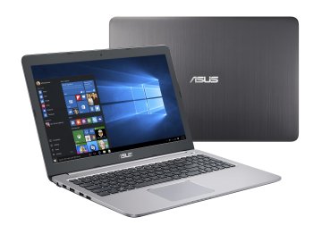 ASUS K501UB-DM010T Intel® Core™ i7 i7-6500U Computer portatile 39,6 cm (15.6") 8 GB DDR-SDRAM 1 TB HDD NVIDIA® GeForce® GTX 950M Windows 10 Grigio, Argento
