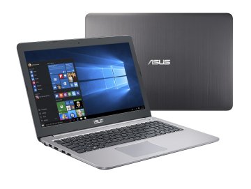 ASUS K501UX-FI116T Intel® Core™ i7 i7-6500U Computer portatile 39,6 cm (15.6") 16 GB DDR-SDRAM 1,13 TB HDD+SSD NVIDIA® GeForce® GTX 950M Wi-Fi 4 (802.11n) Windows 10 Grigio, Argento