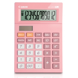 Canon AS-120V calcolatrice Desktop Calcolatrice di base Rosa