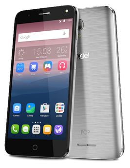 Alcatel POP 4 PLUS 14 cm (5.5") Doppia SIM Android 6.0 4G Micro-USB 1,5 GB 16 GB 2500 mAh Argento