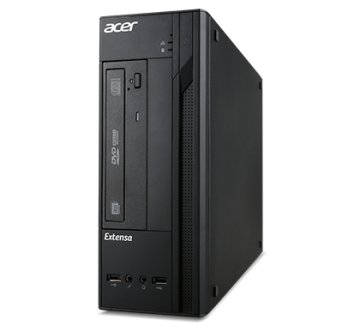 Acer Extensa X2610 Intel® Pentium® J3710 4 GB DDR3L-SDRAM 500 GB HDD Windows 10 Pro Desktop PC Nero