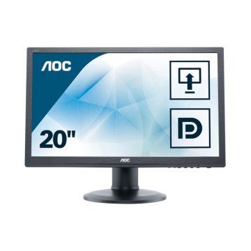 AOC M2060PWQ Monitor PC 49,6 cm (19.5") 1920 x 1080 Pixel Full HD LED Nero