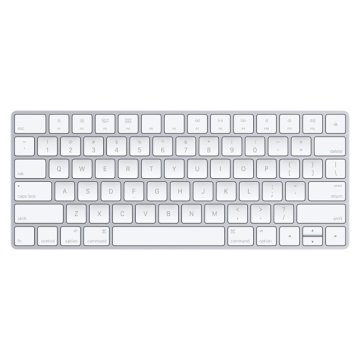 Apple MLA22LB/A tastiera Universale Bluetooth QWERTY Inglese US Argento, Bianco