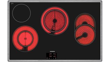 Siemens ET845HH17 piano cottura Nero Da incasso Ceramica 4 Fornello(i)