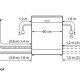 Siemens SN64D003EU lavastoviglie A scomparsa totale 12 coperti 4