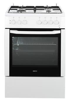 Beko CSE 62110 DW Cucina Elettrico Gas Bianco A