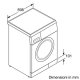 Bosch Serie 2 WAE24260II lavatrice Caricamento frontale 7 kg 1200 Giri/min Bianco 5
