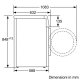 Bosch WAW24549IT lavatrice Caricamento frontale 9 kg 1200 Giri/min Bianco 4