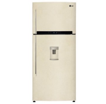 LG GTF744SEPM frigorifero con congelatore Libera installazione 511 L Sabbia