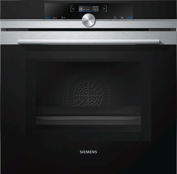 Siemens HM633GBS1 forno 67 L Nero, Acciaio inox