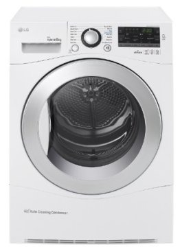 LG RC8055AP2F asciugatrice Libera installazione Caricamento frontale 8 kg A++ Bianco