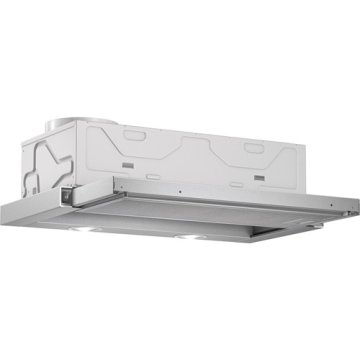 Bosch DFL064W50 cappa aspirante Semintegrato (semincassato) Metallico, Argento 400 m³/h C