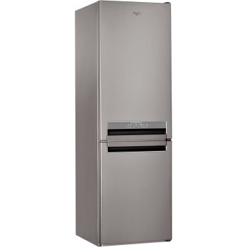 Whirlpool BSNF 8762 OX frigorifero con congelatore Libera installazione 299 L Acciaio inossidabile