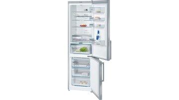 Bosch Serie 6 KGN39AI45 frigorifero con congelatore Libera installazione 366 L Acciaio inossidabile