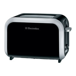 Electrolux EAT3100 tostapane 2 fetta/e 870 W Nero, Argento