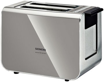 Siemens TT86105 tostapane 2 fetta/e 860 W Nero, Grigio