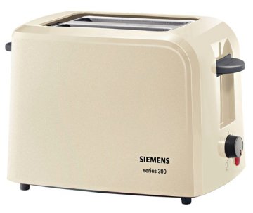 Siemens TT3A0107 tostapane 2 fetta/e 980 W Grigio