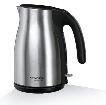 Grundig WK 5260 bollitore elettrico 1,7 L 3000 W Nero, Acciaio inox