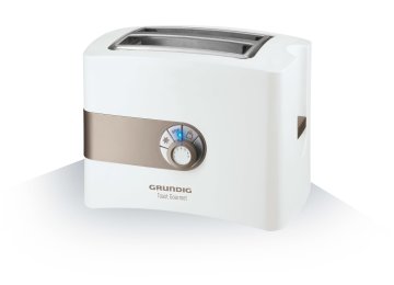 Grundig TA 4260 2 fetta/e 800 W Oro, Bianco