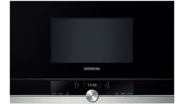 Siemens BF634LGS1 forno a microonde Da incasso 21 L 900 W Nero, Acciaio inox