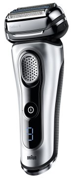 Braun Series 9 9090cc Rasoio Trimmer Nero, Argento