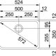 Franke Undermount LAX 110-50 3