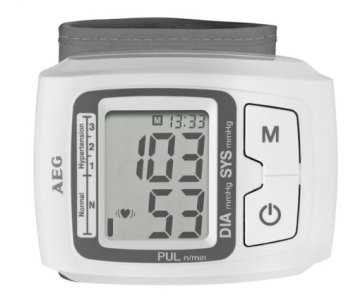 AEG BMG5610 Polso Misuratore di pressione sanguigna automatico 2 utente(i)