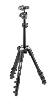 Manfrotto Befree One treppiede Fotocamere digitali/film 3 gamba/gambe Nero