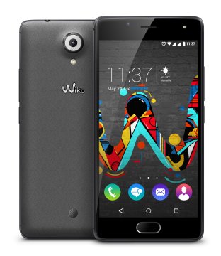 Wiko U Feel 12,7 cm (5") Doppia SIM Android 6.0 4G Micro-USB 3 GB 16 GB 2500 mAh Nero, Grigio