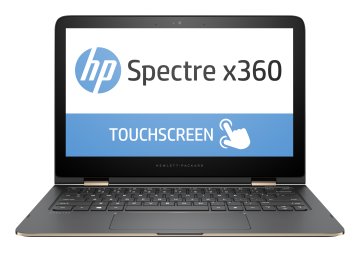 HP Spectre x360 13-4132nl Intel® Core™ i5 i5-6200U Ibrido (2 in 1) 33,8 cm (13.3") Touch screen Full HD 8 GB DDR3L-SDRAM 256 GB SSD Wi-Fi 5 (802.11ac) Windows 10 Home Nero, Oro