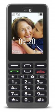 Doro PhoneEasy 509 94 g Nero Telefono per anziani