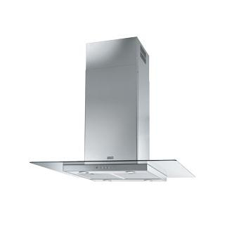 Franke Glass Isla 90 Cappa aspirante a parete Stainless steel 660 m³/h D