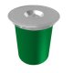 Franke Flush-M F12 12 L Rotondo Verde, Acciaio inox 2