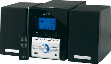 AEG MC 4443 Microsistema audio per la casa Nero